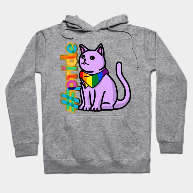 Pride Cat Hoodie by Cerealbox Labs